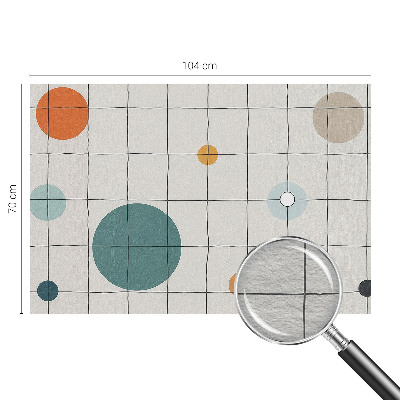 Fototapeta za steno Barvni krogi