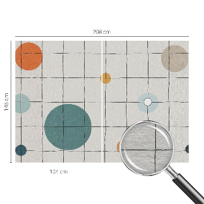 Fototapeta za steno Barvni krogi