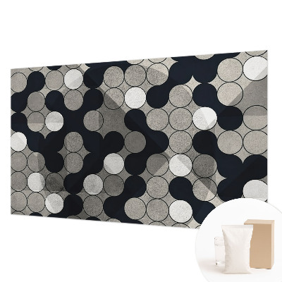 Fototapeta po meri s motivom geometrijskih krogov