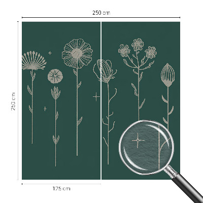 Moderna fototapeta Nežne rože