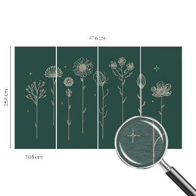 Moderna fototapeta Nežne rože