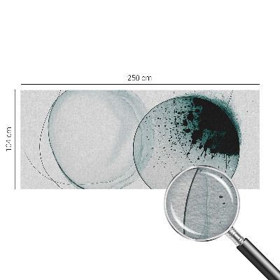 Dekorativna fototapeta Zeleni krogi