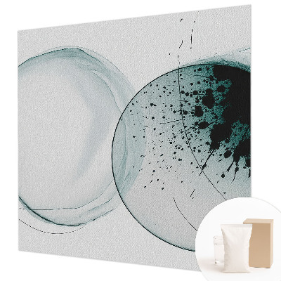 Dekorativna fototapeta Zeleni krogi