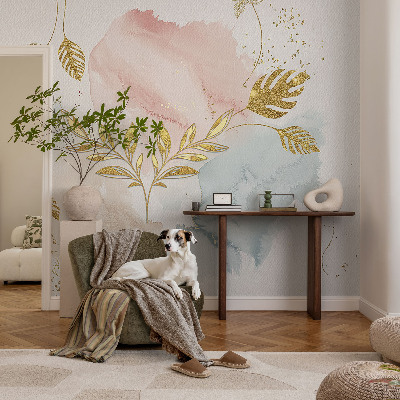 Stenska dekoracija fototapeta Botanični čar