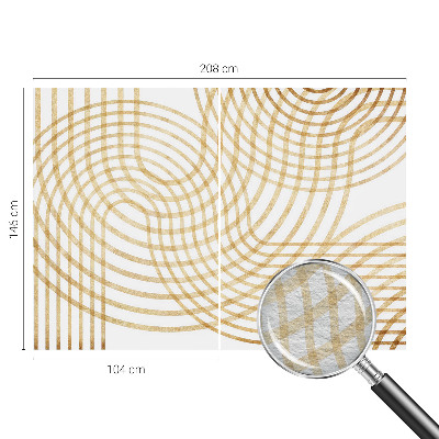 Fototapeta s tiskom z motivom geometrijskih tkanin