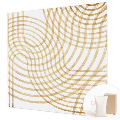 Fototapeta s tiskom z motivom geometrijskih tkanin