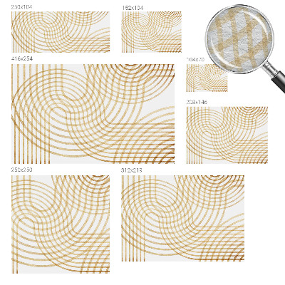 Fototapeta s tiskom z motivom geometrijskih tkanin