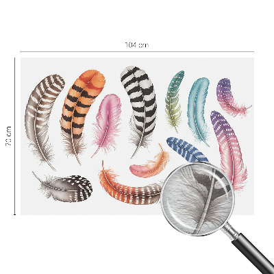 Fototapeta Pastelno perje