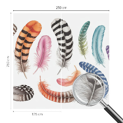 Fototapeta Pastelno perje