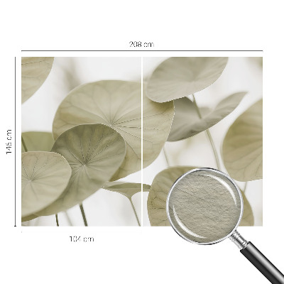 Stenska fototapeta flis z naravno eleganco v dizajnu