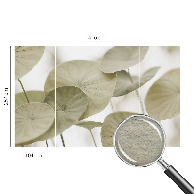 Stenska fototapeta flis z naravno eleganco v dizajnu