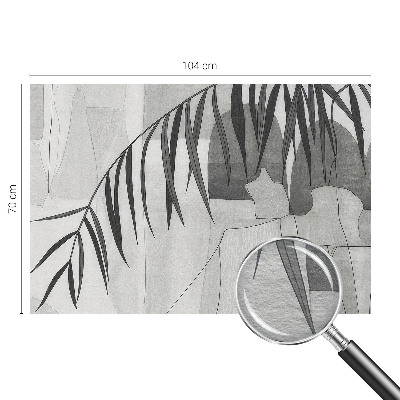 Flis fototapeta z motivom abstraktne palme