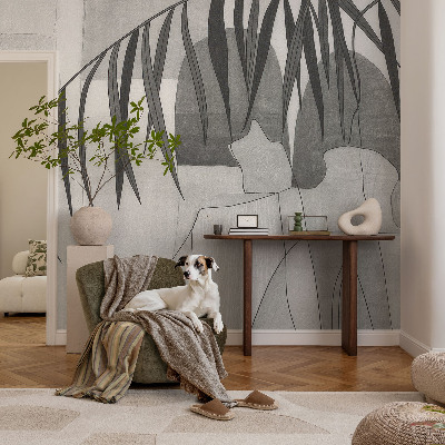 Flis fototapeta Abstraktna palma