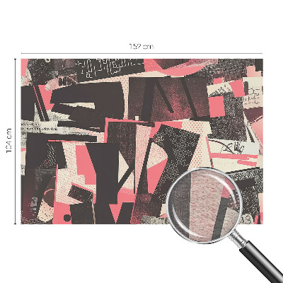 Netkana fototapeta Geometrijski kolaž