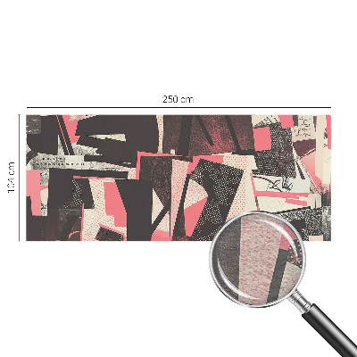 Netkana fototapeta Geometrijski kolaž