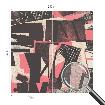 Netkana fototapeta Geometrijski kolaž