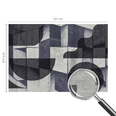 Fototapeta po meri z geometrijskim simetričnim vzorcem
