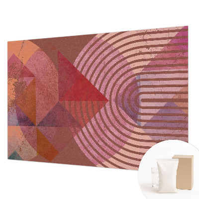 Fototapeta za spalnico Abstraktne oblike