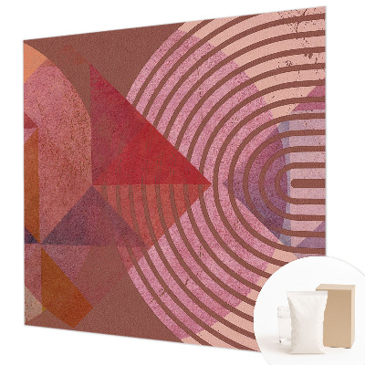 Fototapeta za spalnico Abstraktne oblike