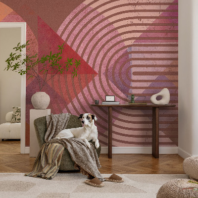 Fototapeta za spalnico Abstraktne oblike