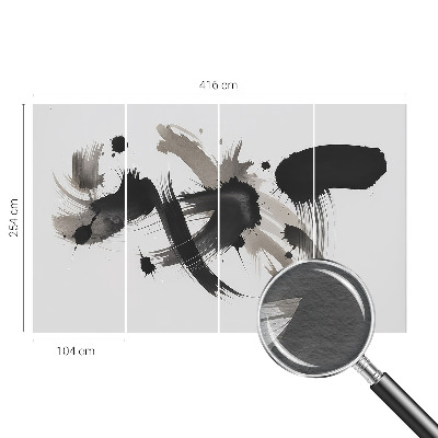 Flis fototapeta za otroško sobo z abstraktnim izrazom