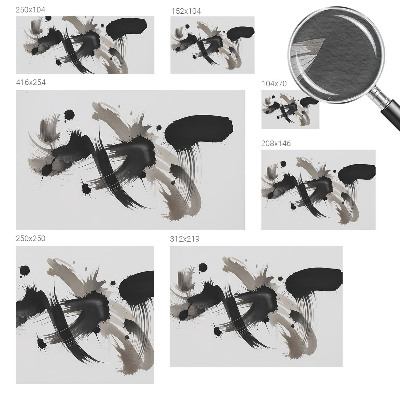 Flis fototapeta za otroško sobo Abstraktni izraz