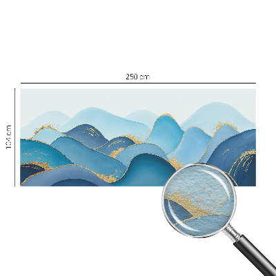 Moderna fototapeta Valovita pokrajina