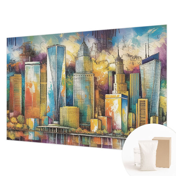 Dekorativna fototapeta Mestna panorama