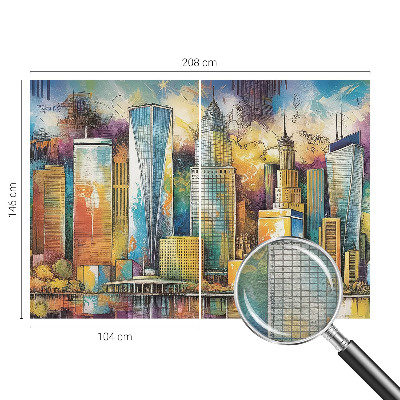 Dekorativna fototapeta Mestna panorama