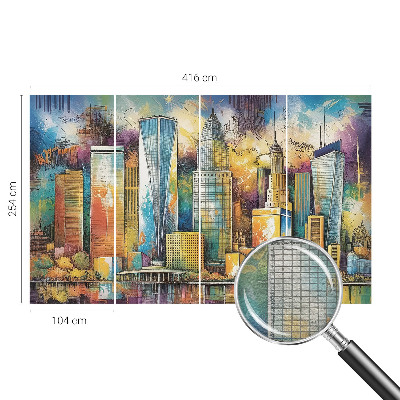 Dekorativna fototapeta Mestna panorama