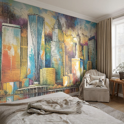 Dekorativna fototapeta Mestna panorama