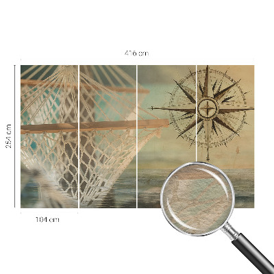 Stenska dekoracija fototapeta Sprostitev na morju