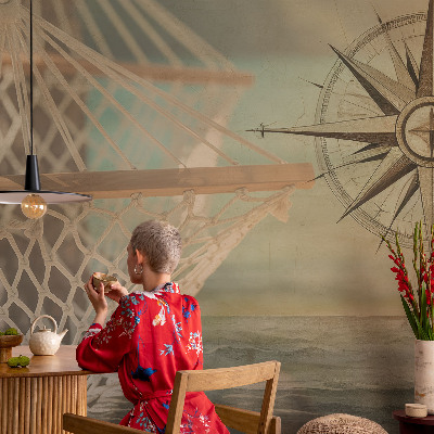 Stenska dekoracija fototapeta Sprostitev na morju