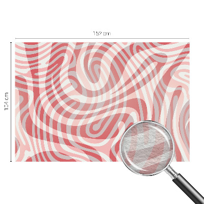 Visokokakovostna fototapeta z motivom valovitih črt