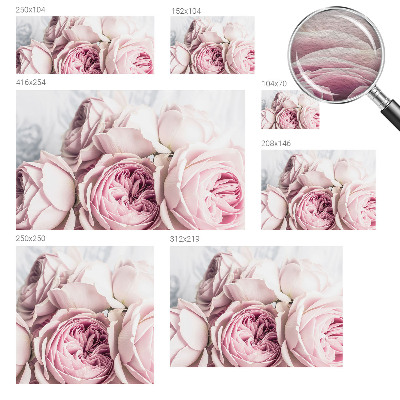 Fototapeta s tiskom Rožnate vrtnice