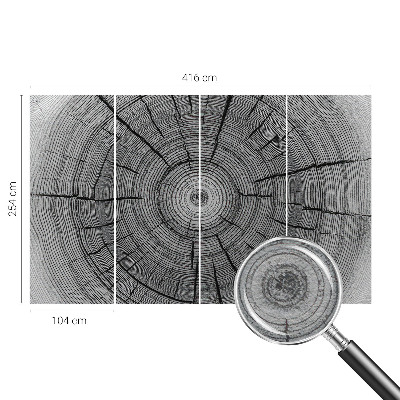 Flis fototapeta z motivom gozdne harmonije