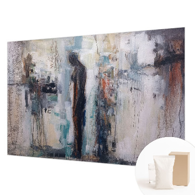 Fototapeta po meri s središčnim motivom skrivnostne figure