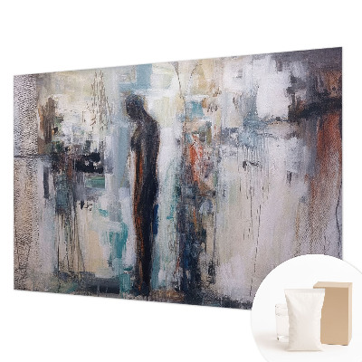 Fototapeta po meri s središčnim motivom skrivnostne figure