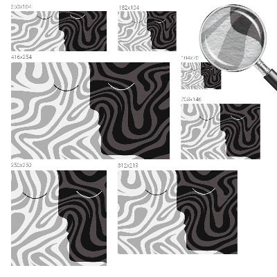 Fototapeta za steno Abstraktni obrazi