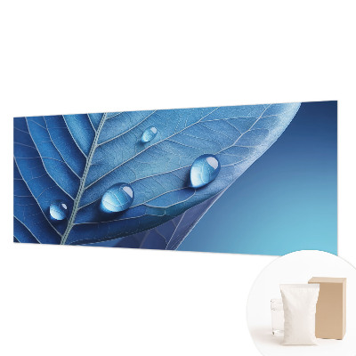 Fototapeta s tiskom Modri ​​list