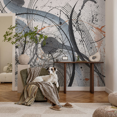 Netkana fototapeta Ekspresivna abstrakcija