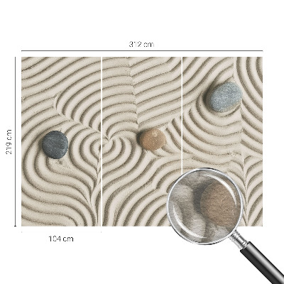 Stenska fototapeta flis Harmonični valovi