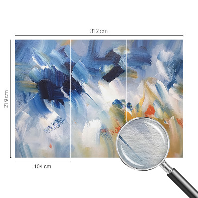 Fototapeta po meri Barvite poteze