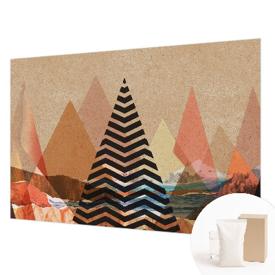 Fototapeta za spalnico Abstraktna pokrajina