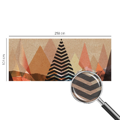 Fototapeta za spalnico Abstraktna pokrajina