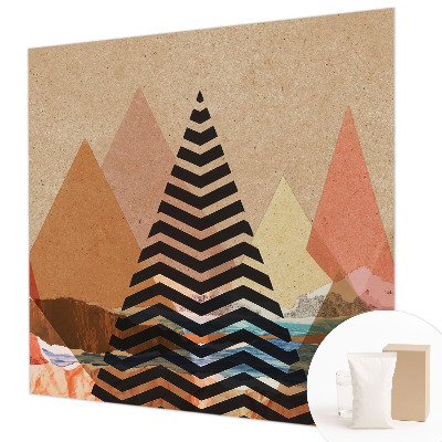 Fototapeta za spalnico Abstraktna pokrajina