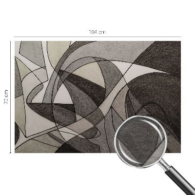 Visokokakovostna fototapeta z geometrijskim abstraktnim vzorcem