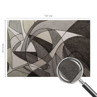 Visokokakovostna fototapeta z geometrijskim abstraktnim vzorcem