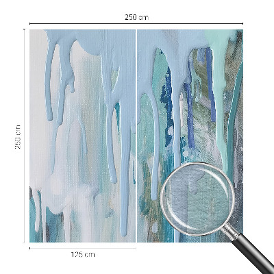 Dekorativna fototapeta Modri ​​kaskad