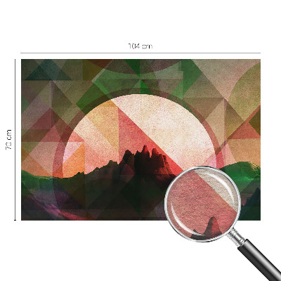 Fototapeta s tiskom Slikoviti hribi